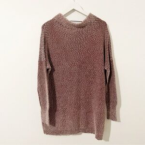 NWT By Together Maroon Sweater Tunic Drop Sleeve Size S/M